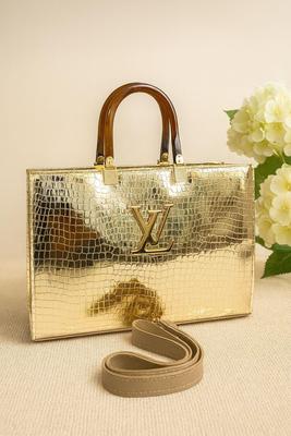 The Gold Trim Tote