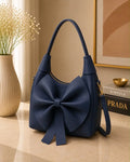 Women's Leather Plain Shoulder Bag