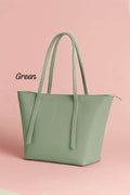 Women's Leather Plain Shoulder Bag