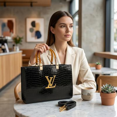 The Gold Trim Tote