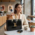 The Gold Trim Tote